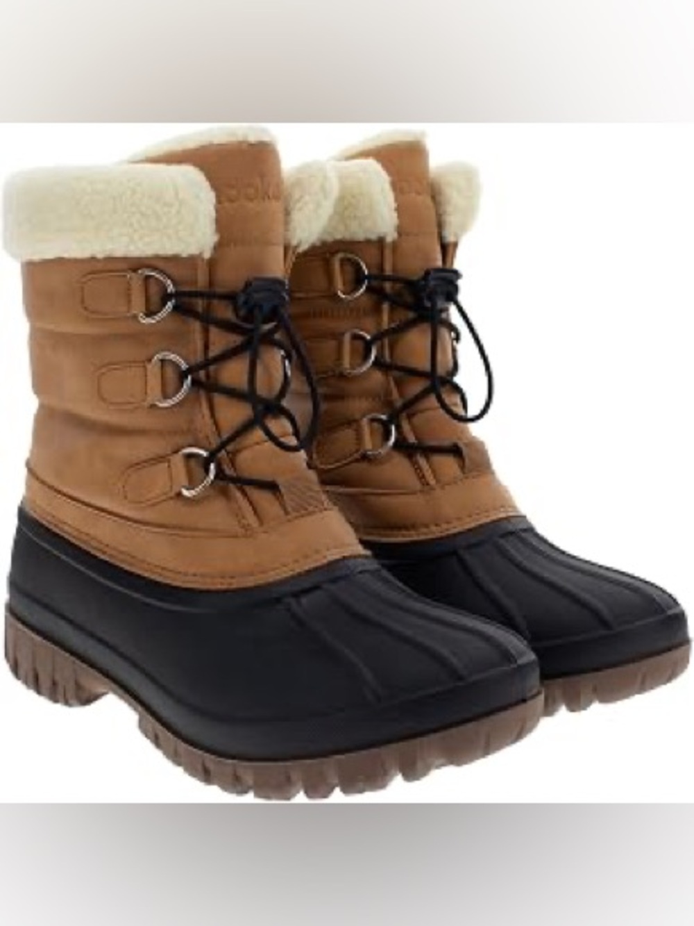 Chooka Women's Warm Insulated Plush Lined Waterproof Mid Calf Winter Snow Boots